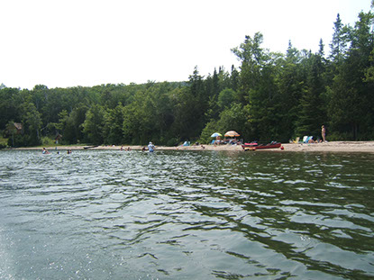 Lake Willoughby Beach Cottage Vacation Rental in Westmore, VT